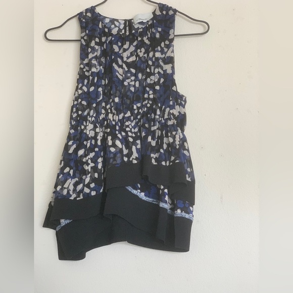 Philip lim peplum floral top Size 4 - Picture 1 of 13